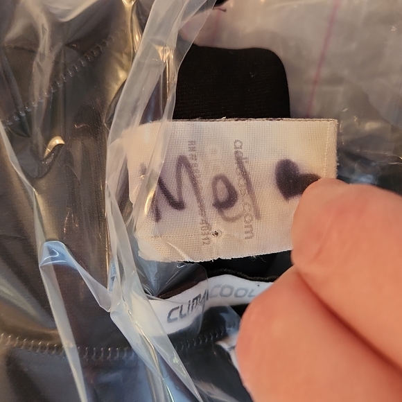 Adidas ClimaCool Half Zip Training Top – Black & White – College Soccer Logo – Y - Picture 7 of 7